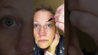 Hair-like curved eyebrow pin gave me flawless brows! #eyebrows #beauty