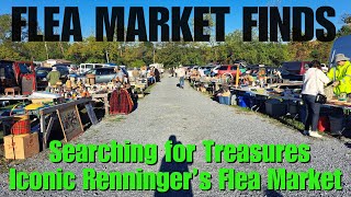 Searching the Adamstown Renninger's Antique Market for treasures | 2024  Pennsylvania