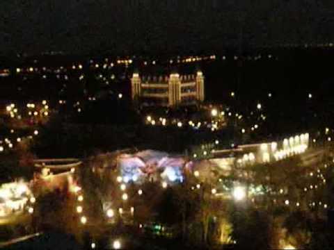 Winter Efteling 2008 ][ Pagode 's avonds