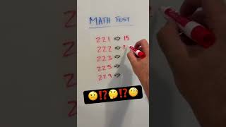 Tricky math Pattern! Need help? #shorts #maths #puzzle