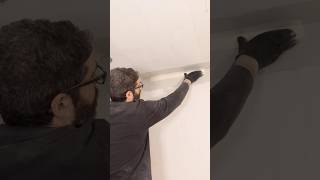 Drywall Ceiling Inside Corner Repair Tips - #shorts #drywall #sponsored