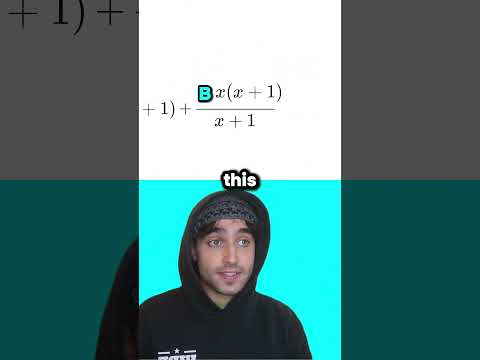 Integration with partial fractions (AI lesson)