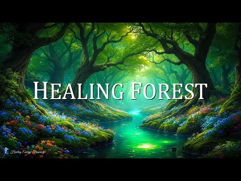 Healing Forest Ambience | 639Hz + 741Hz + 396Hz - Miracle Tone Healing | Energy Detox Meditation ...