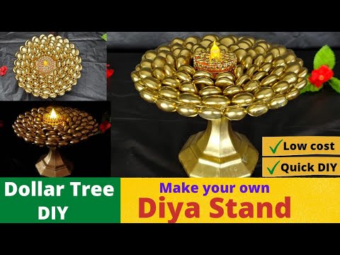 Pooja Diya Stand DIY | Simple, quick and Low Cost DIY