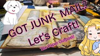 The Secret Life of Junk Mail Envelopes! Easy Beginner Junk Journal Style Project! The Paper Outpost
