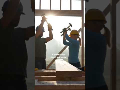 Morning Build – Soft Hammering ASMR in the Misty Dawn 🌫️🔨 #asmrsounds #construction #asmr