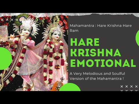 Mahamantra : Hare Krishna Hare Ram : Soulful & Emotional । Best Krishna Bhajan । Krishna Dhun।Female
