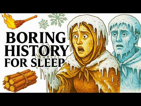 How Medieval Peasants Survived Brutal Winters |Boring History for Sleep