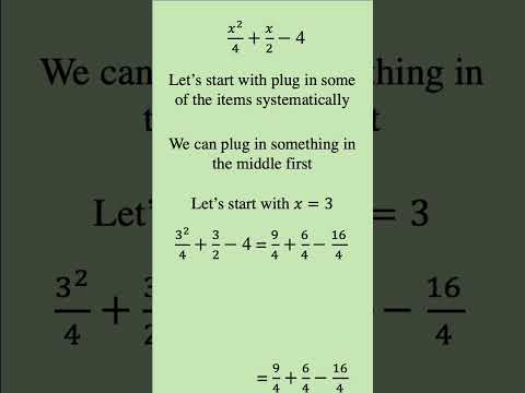 GRE Practice Question 24 #gre #math #precalculus