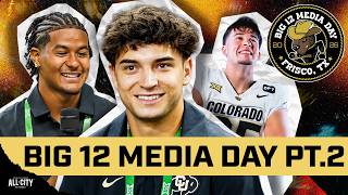 Danny Scudero, Cree Thomas and Zach Atkins join the show from Big 12 Media Day