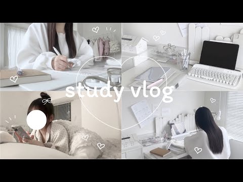 【Study Vlog】How Japanese High School Students Spend Their Time Before Exams ੭୧⟡.·⋆ ⊹ ꒰♡꒱