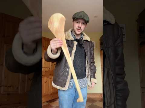 Oiling and Waxing a Hurley #hurling #ireland #sport #ash #linseedoil #beeswax #woodworking