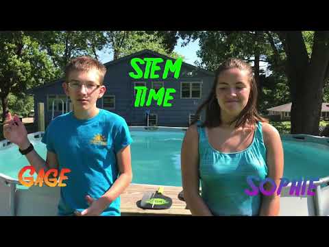 STEM Time with Sophie and Gage: Light Refraction!