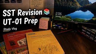 UT-01 SST Preparation Vlog 📖 | 6+ Hours of Revision | Class 10 Study Vlog 