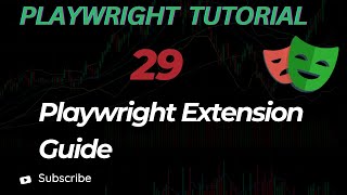 Playwright Browser Extension Tutorial 2025 | Record & Auto-Generate Tests Easily (CRX)