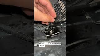 How To Bypass Outside Temperature Sensor #auto