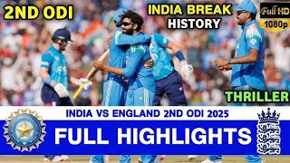 ind vs eng 2nd t20 highlights 2025