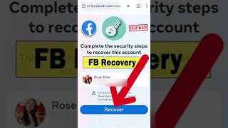 Recover facebook account 🌟 Recover hacked facebook hacked recovery #fb  #facebookrecovery @AppFixi