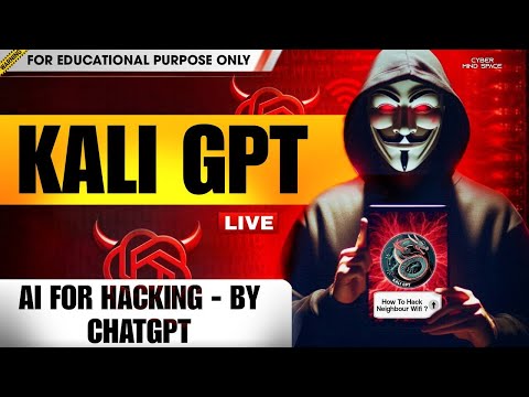Kali GPT EXPLAINED: The AI Hacking Assistant You NEED  (Live Demo & Setup Guide) Cyber Mind Space
