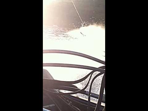 Summer Fun: waterskiing