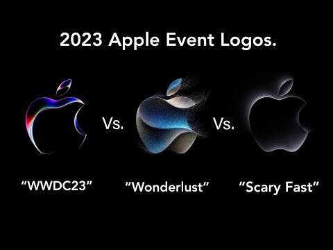 2023 Apple Event logos!! Which one had the best animations? #apple #viralvideo #2023 #trending