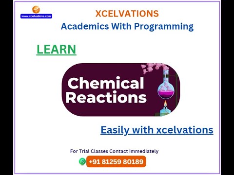"Learn Chemistry Easily with Python Programming | Xcelvations Academics"| #xcelvations |#academics