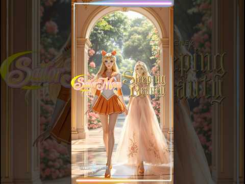 Sailor Venus & Aurora Fusion 🌟👑 | Realistic AI Animation Transformation #sailorvenus #aurora