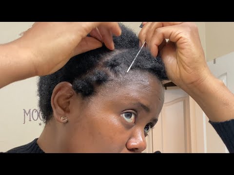 QUICK AND EASIEST SHORT NATURAL HAIR INSPO!