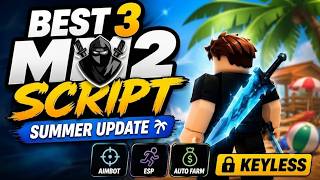 OP MM2 Summer Update Script Silent Aim, Auto Farm & Weapon Spawner