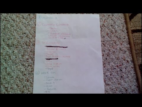 Kpop album collection plans for 2017