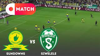 MAMELODI SUNDOWNS vs SIWELELE | Premiership 2026 Match Simulation | eFootball PES 21 Gameplay