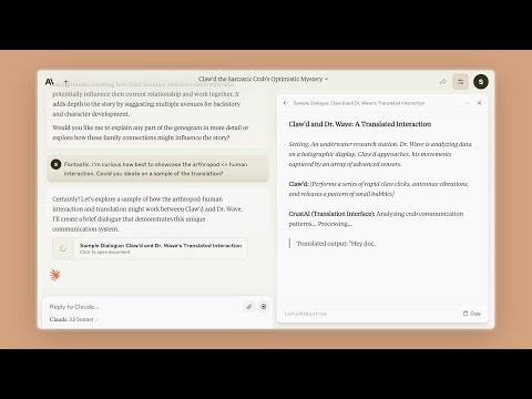 Claude 3.5 Sonnet as a writing partner