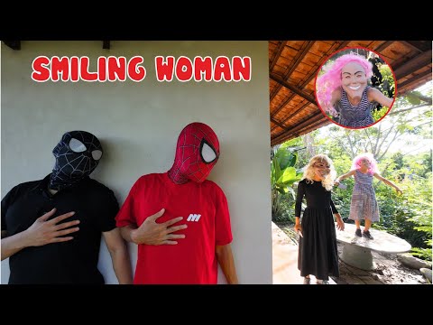 Smiling Woman Chases Team Spider Man Part 2 | Horror Parkour POV