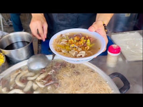 來到北港～鹿港要吃什麼呢？2024最夯街頭美食大合集！麵線糊,煎盤粿,鴨肉飯,芋丸,肉焿/The Best Taiwan Beigang ~ Lukang Street Food Collection