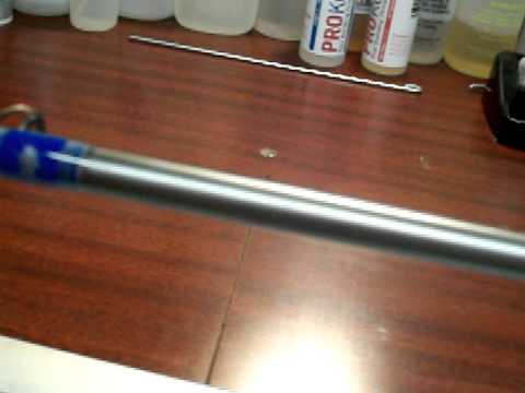 Custom built Kistler Carbon Steel Flippin stick.