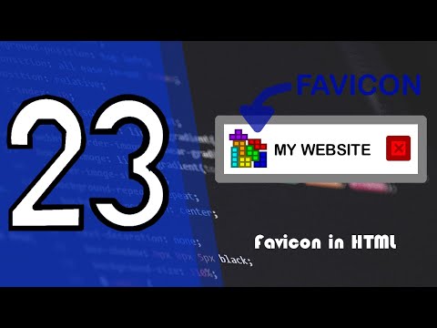 HTML Lesson 23: Favicon