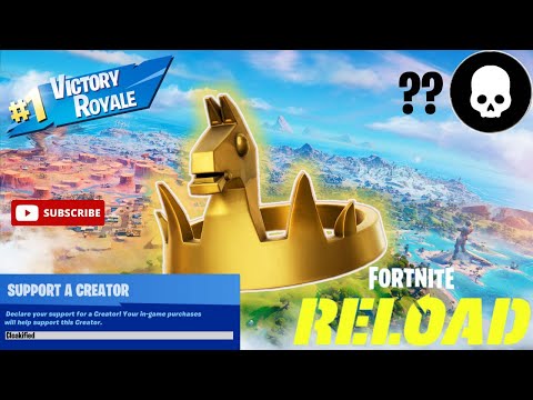 Fortnite Reload | High Kill Win Gameplay | Controller Player | Creator Code: Cloakified (1080p Open)