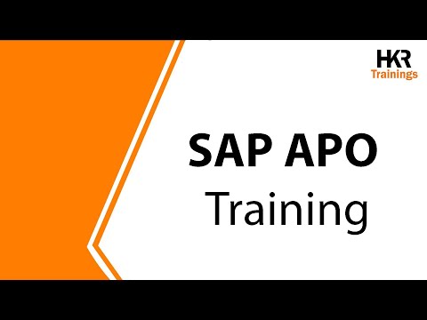 SAP APO Training  | SAP APO Certification Course Online | Introduction to  SAP APO  - HKR Trainings