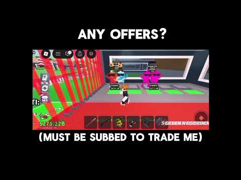 [Looking for offers] must be subbed to trade me 💀