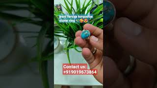 Irani feroza turquoise stone ring✨🥰#turquoise,#ferozastone,#iraniferoza,#turquoisestone,#ferozaring