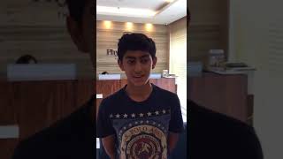 My name is Arvanv - A big thank to Physioactive |  Gurugram | Delhi NCR | Physio Active India