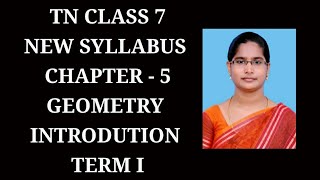 7th Maths T-1 Ch-5 Geometry | Introduction | Samacheer One plus One channel