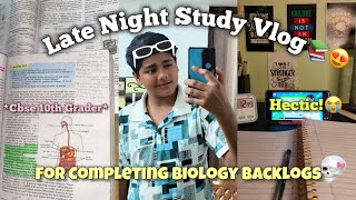 My Late Night Study Vlog In Just 1 Minute!