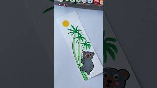 Easy Bookmark painting ideas for kids #bookmark #painting #creative #drawing #kids #art #trending