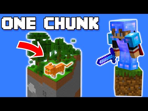 A TRAGEDY Occurred On The One Chunk Minecraft World :/ (#9) #shorts