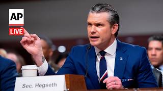 LIVE: Pete Hegseth testifies on Pentagon budget before Senate committee