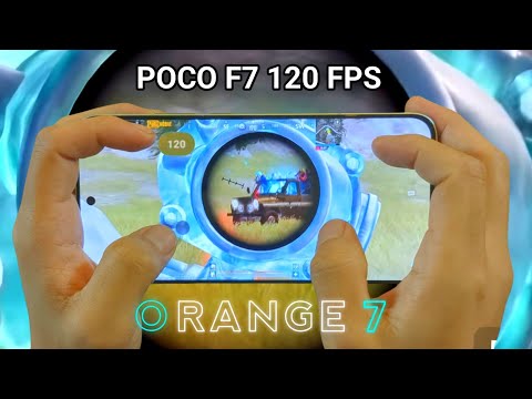 POCO F7 120 FPS GAMEPLAY WITH FPS METER