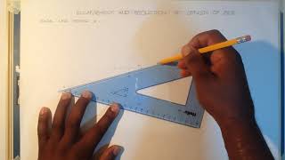Reduction and Enlargement of a Plane Figure Radial Line Method A