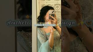 Aesthetic Mehndi Design ✨🦋 (pt.1)#shorts #mehndi #aesthetic