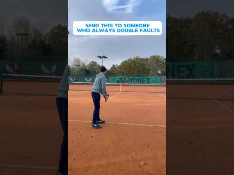 Send to someone who loves a double 🥲🎾 #tennis #tennisserve #doublefault #tennispractice